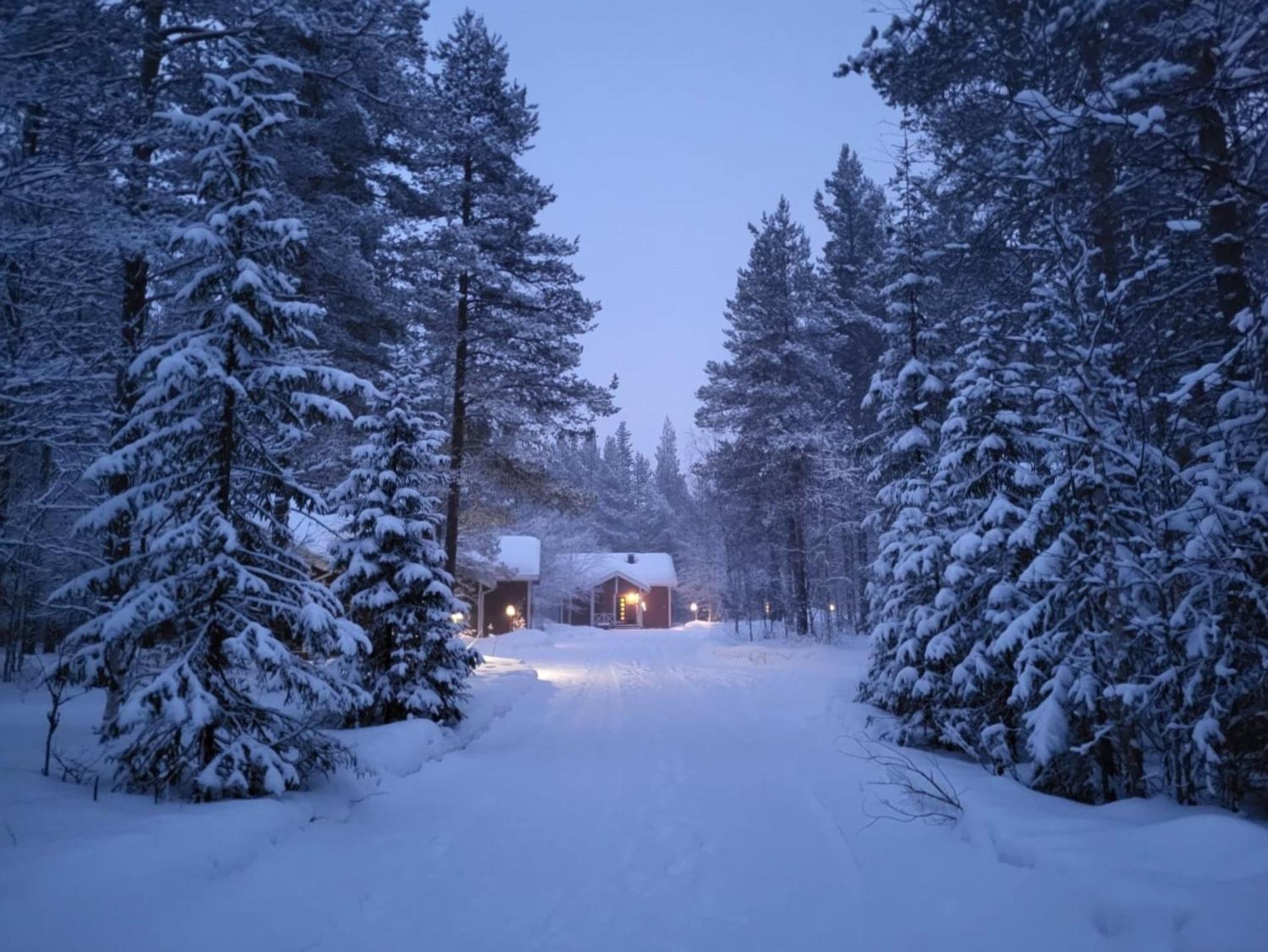 Kuosto Ja Luppo Villa Äkäslompolo Exteriör bild